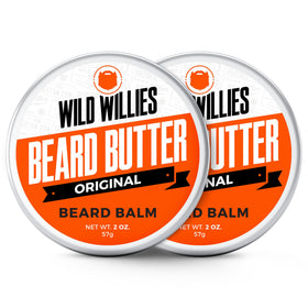 Wild Willies front packaging showing two 2 oz jars with clear branding and benefit