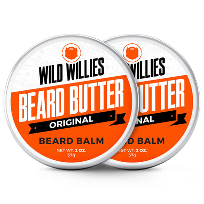 Wild Willies front packaging showing two 2 oz jars with clear branding and benefit