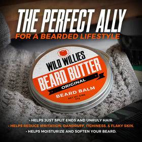 Wild Willies open jar close-up showing creamy texture and easy spreadability