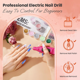 wilfniee brush set with practice finger for precise nail art control
