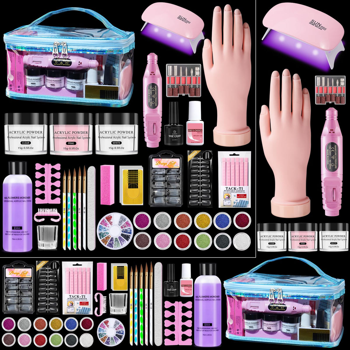 wilfniee front packaging showing complete kit for organized storage and quick setup