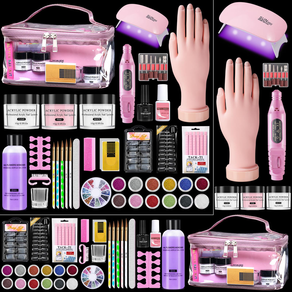 Wilfniee front packaging showing full pink starter kit, great for gifting