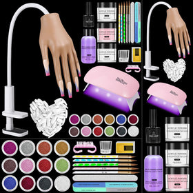 Wilfniee front view of practice hand kit showing complete starter set benefit