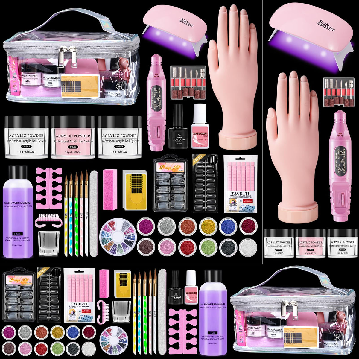 Wilfniee front packaging showing kit contents and professional presentation
