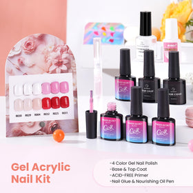 Wilfniee 24-color glitters and sequins spread for dazzling nail decoration