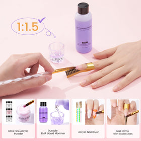 Wilfniee lifestyle tabletop at-home manicure scene demonstrating user-friendly setup