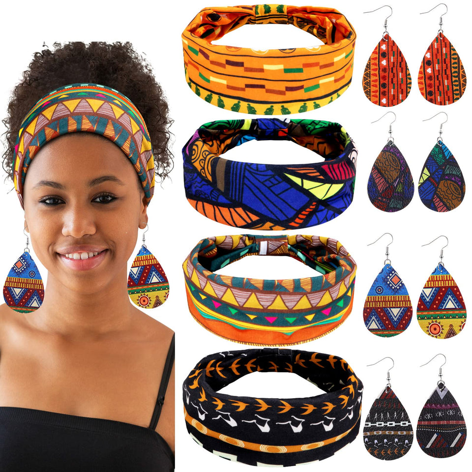 WILLBOND front set view showing coordinated headbands and earrings, versatile styling