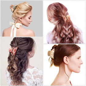 WILLBOND lifestyle image of woman wearing clip for elegant everyday hair control