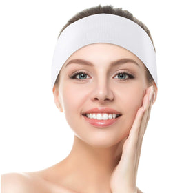 WILLBOND headbands staged in spa setting illustrating professional hygiene