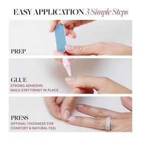 WinCraft Glamnetic Dodgers application kit with glue demonstrating easy setup