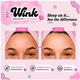 WINK sparkly gemstone patch detail that boosts confidence and style