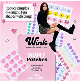WINK tin on vanity lifestyle shot encouraging daily skincare routine