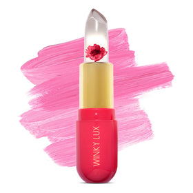 Winky Lux front view of tube showing pretty packaging and quick-pick benefit
