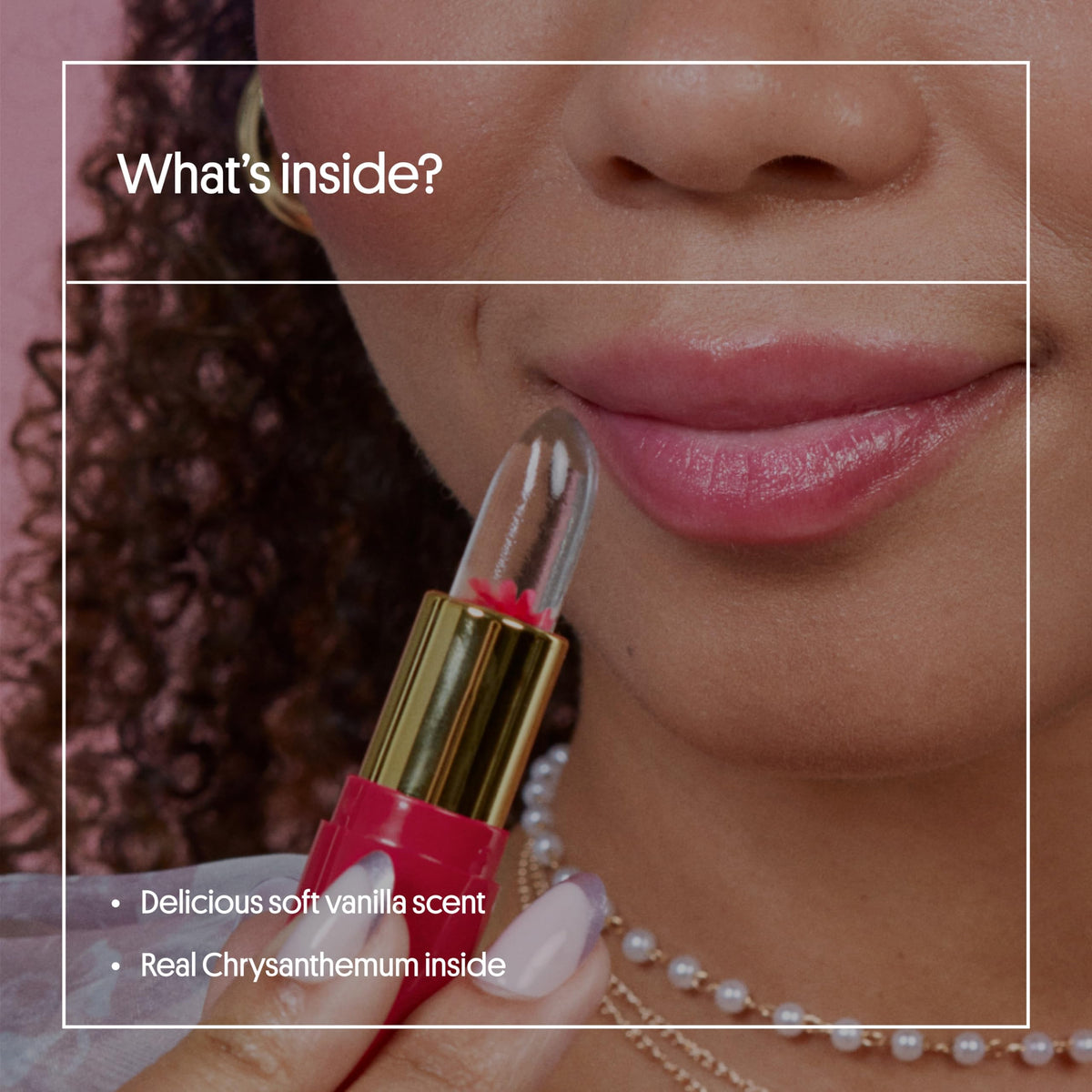 Winky Lux held in hand demonstrating size and easy-application benefit