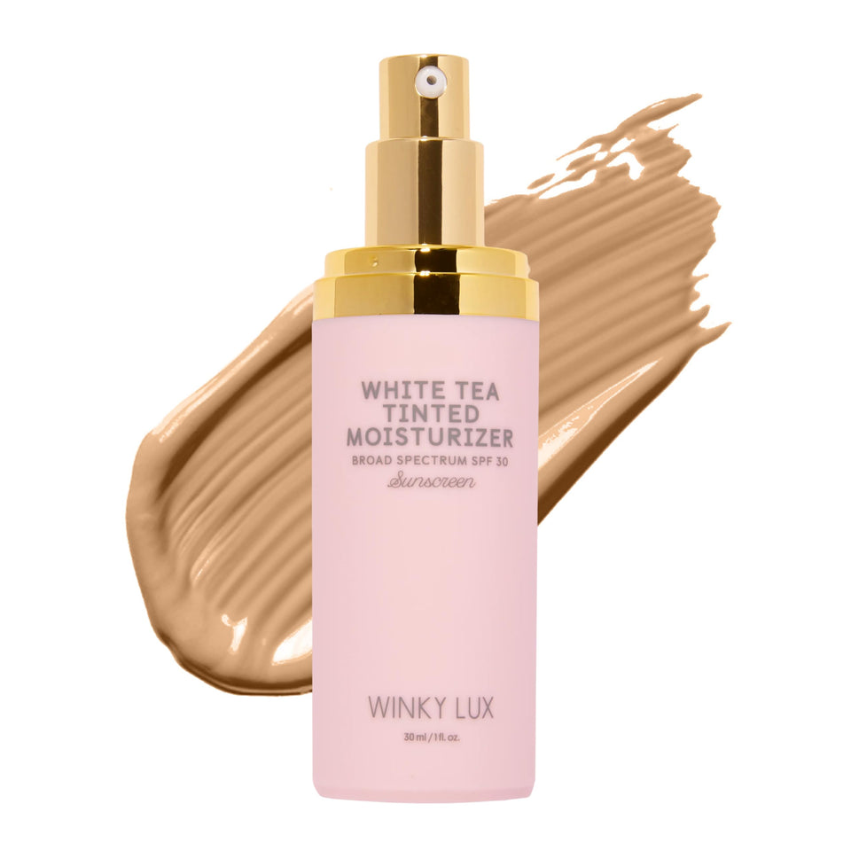 Winky Lux front packaging showing medium shade and SPF 30 protection