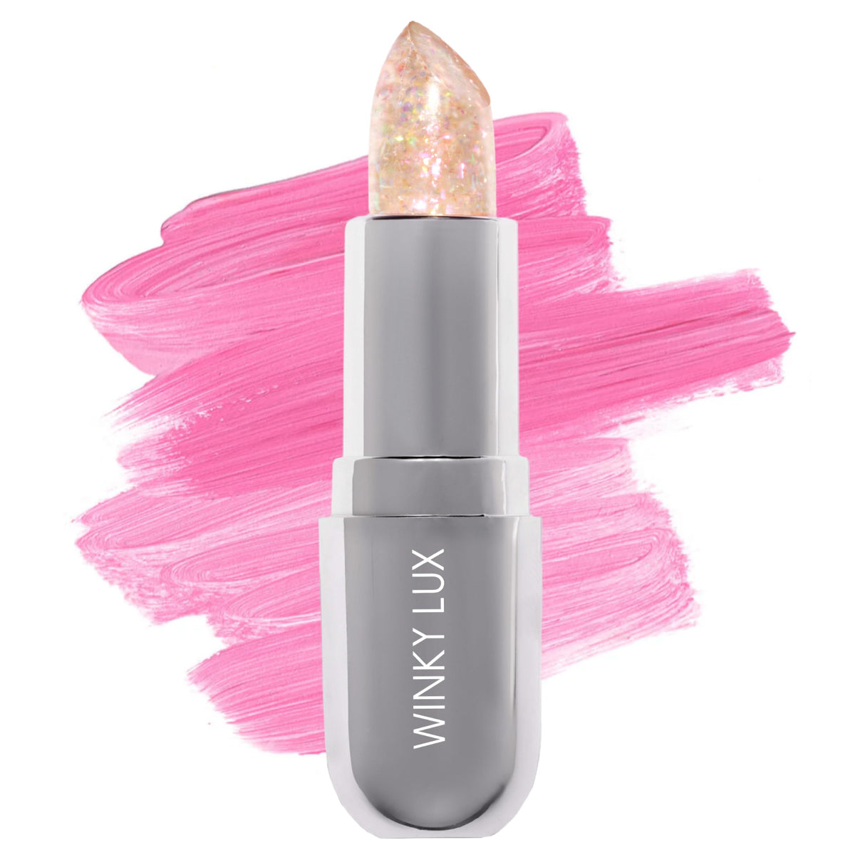 Winky Lux front packaging showing colorful confetti and product benefit