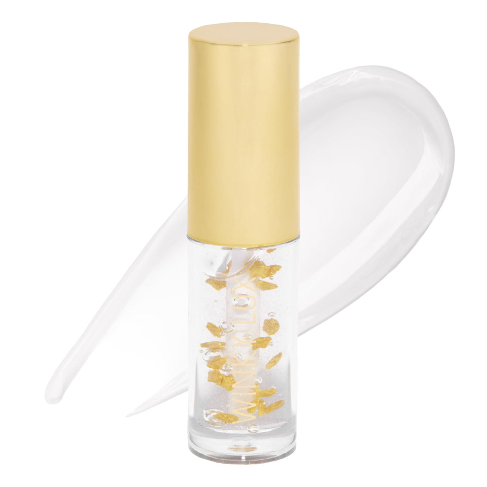 Winky Lux front packaging showing product tube and logo for shelf appeal
