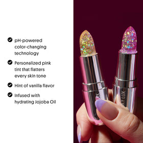 Winky Lux jojoba oil droplet highlighting nourishing ingredient for softer lips