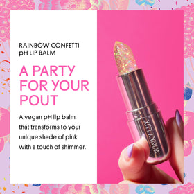 Winky Lux open balm twist-up texture closeup highlighting smooth glide