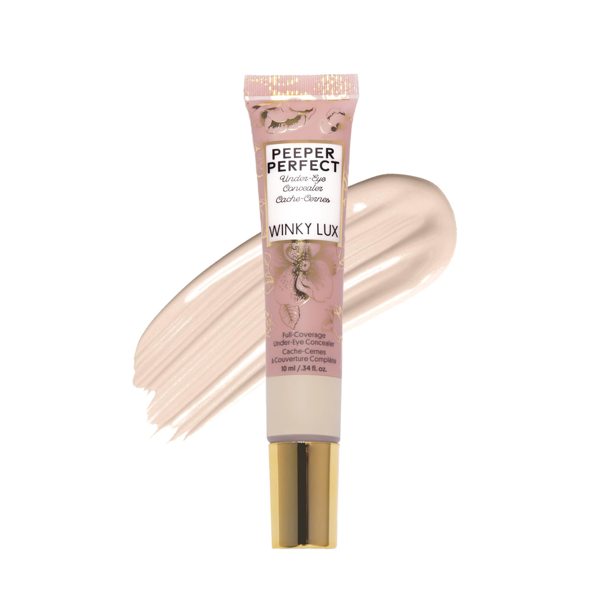 Winky Lux front packaging showing shade Fair and branding for quick identification