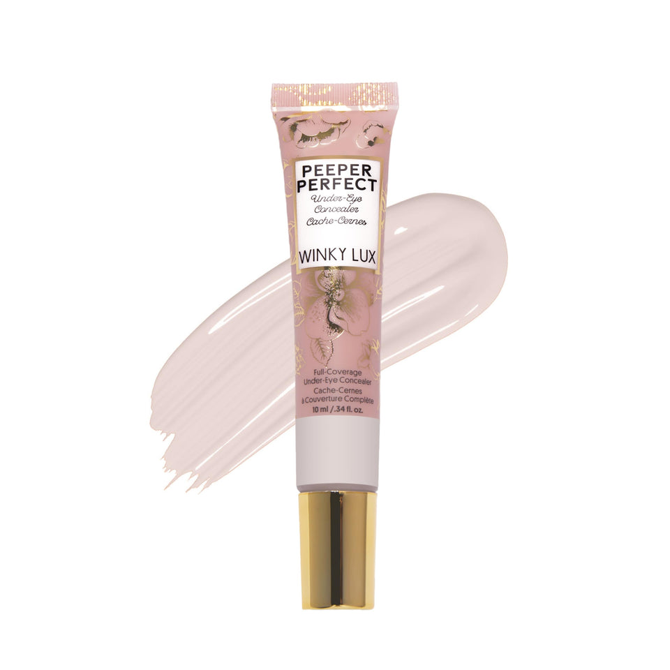 winky lux front packaging showing tube and shade, highlights brand reliability