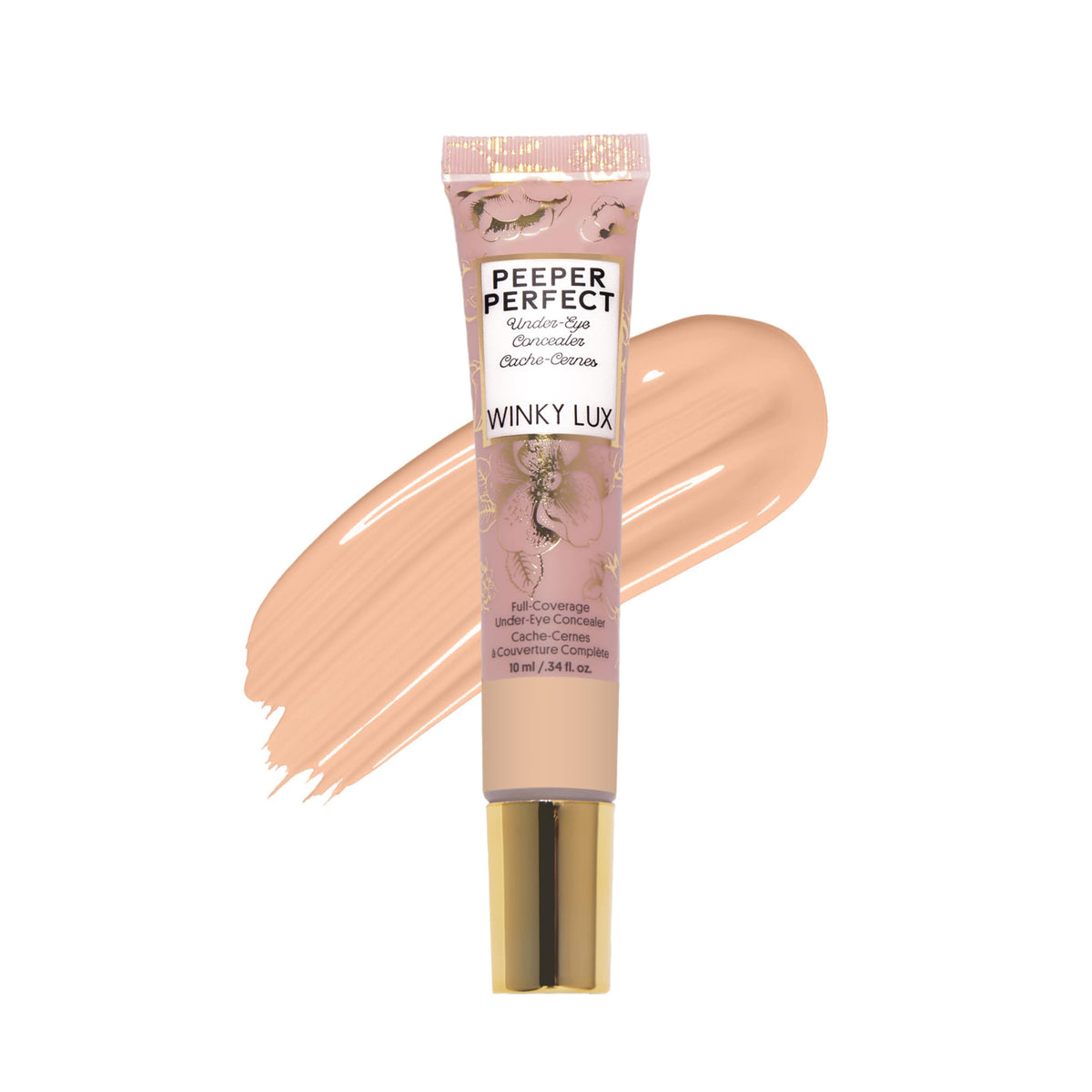 Winky Lux front packaging showing neutral beige shade and brand