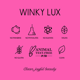 Winky Lux lifestyle bag shot demonstrating travel-friendly balm for quick touch-ups