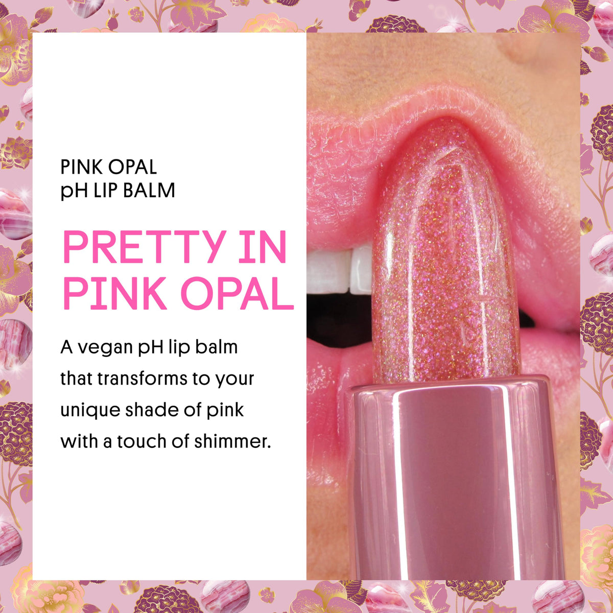 Winky Lux open balm texture showing creamy sheen and moisturizing finish