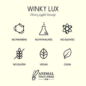 Winky Lux close-up of hydrogel texture highlighting hydration and cooling