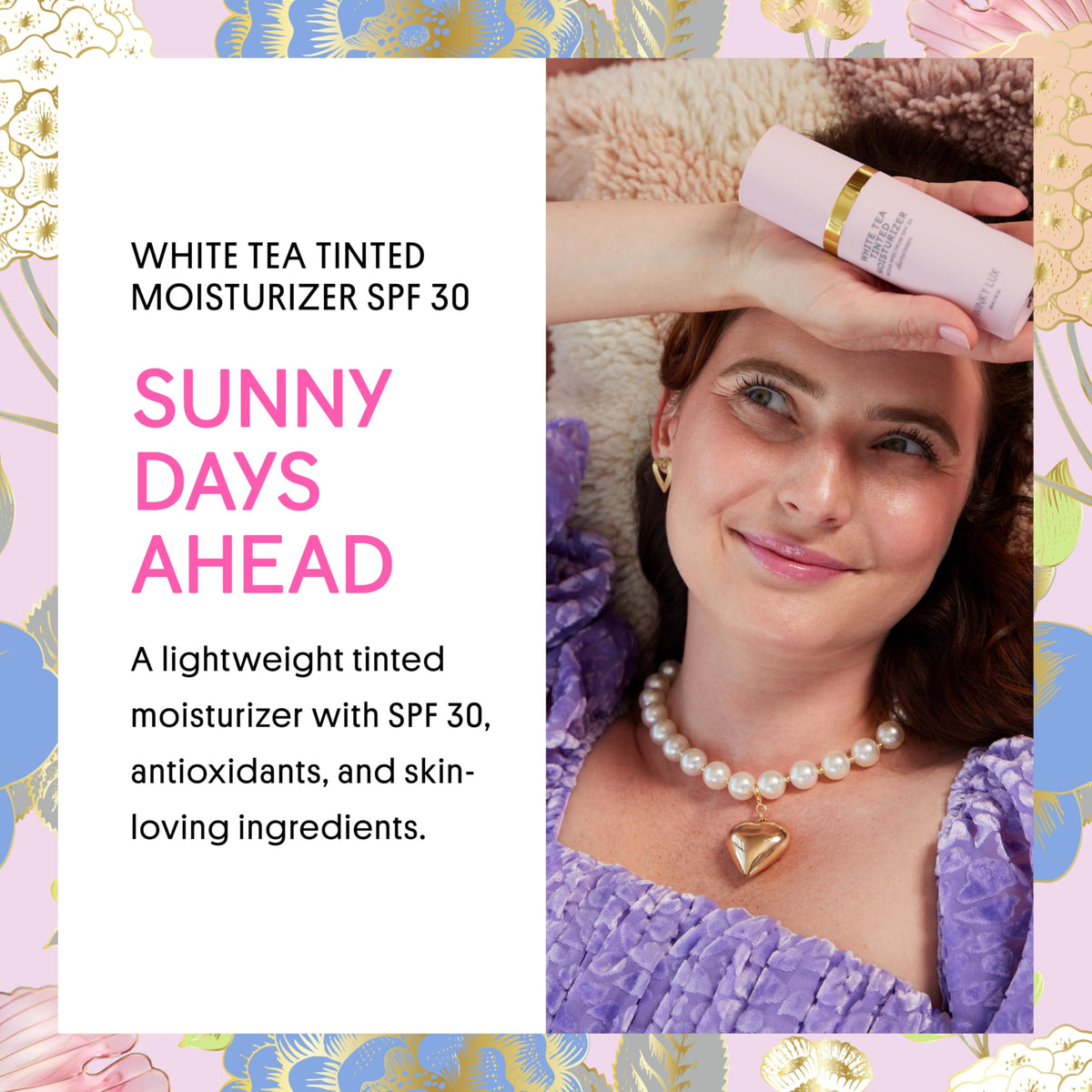 Winky Lux texture close-up highlighting lightweight, non-greasy finish