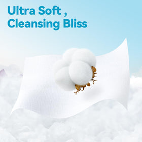 Winner towel used for makeup removal showing gentle effective cleansing