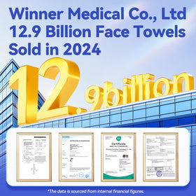 Winner towels stacked to show full two-pack supply for daily use