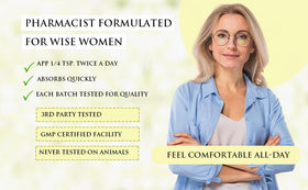 Wise Essentials cream on bathroom vanity for daily skincare routine