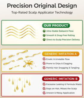 WL-YBOPRO close-up of comb tip for precise root delivery