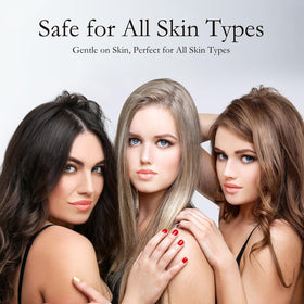 WMK lip area application demonstrating gentle formula for delicate skin regions