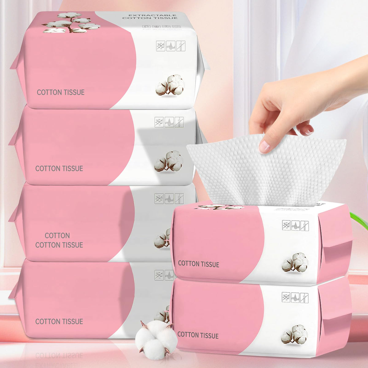 WMQL front packaging showing 100-count pop-up for convenience