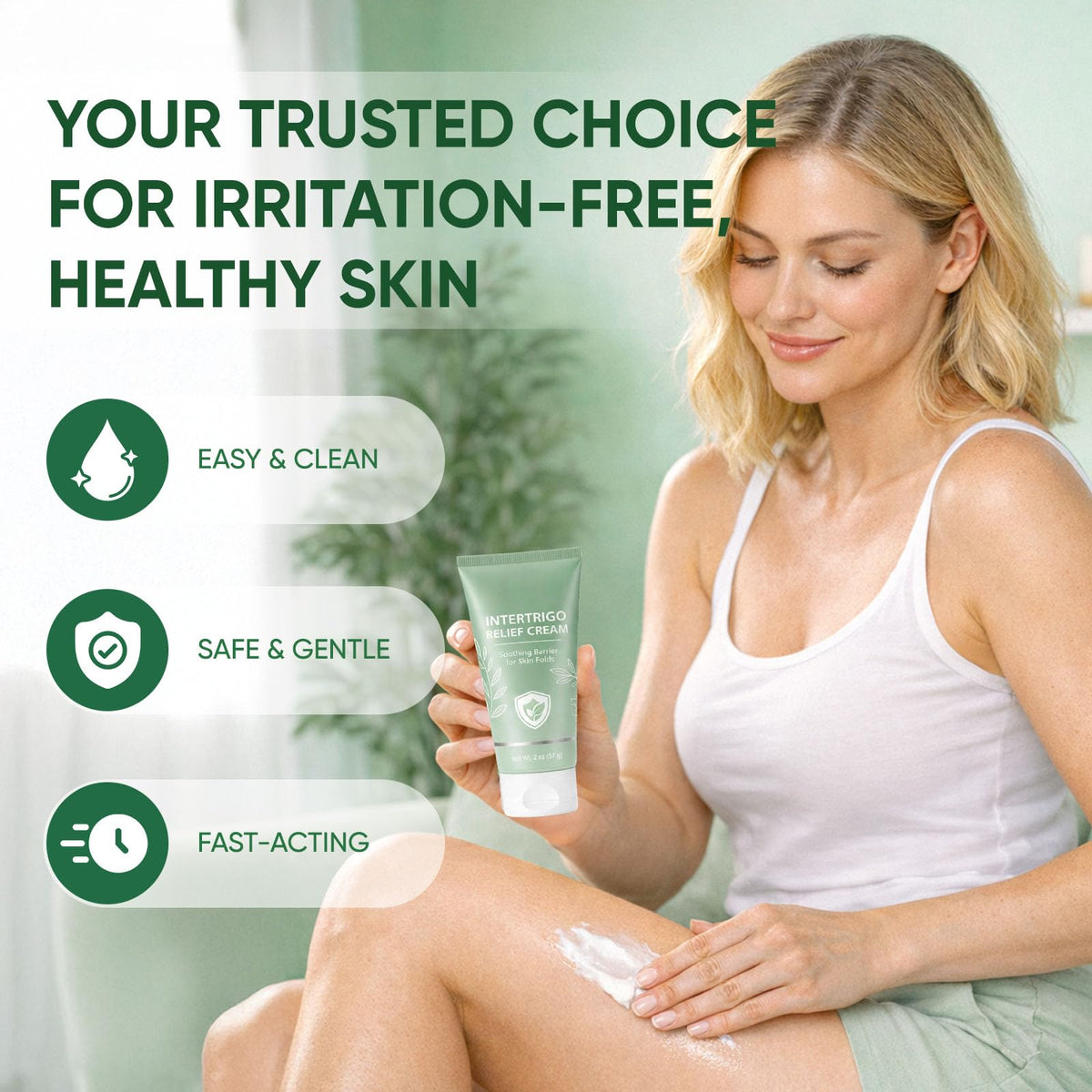 WNOHIQ Healora tube with cap open, demonstrating easy dispensing and travel convenience