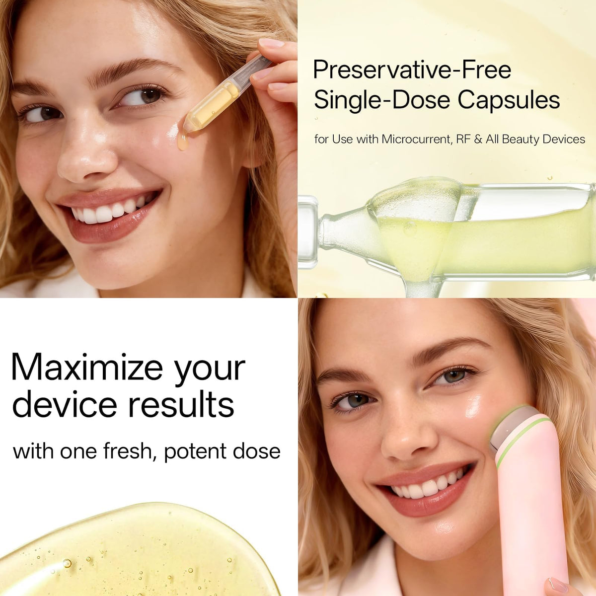 WNP ampoule in hand demonstrating size and single-dose scale for precise, mess-free use