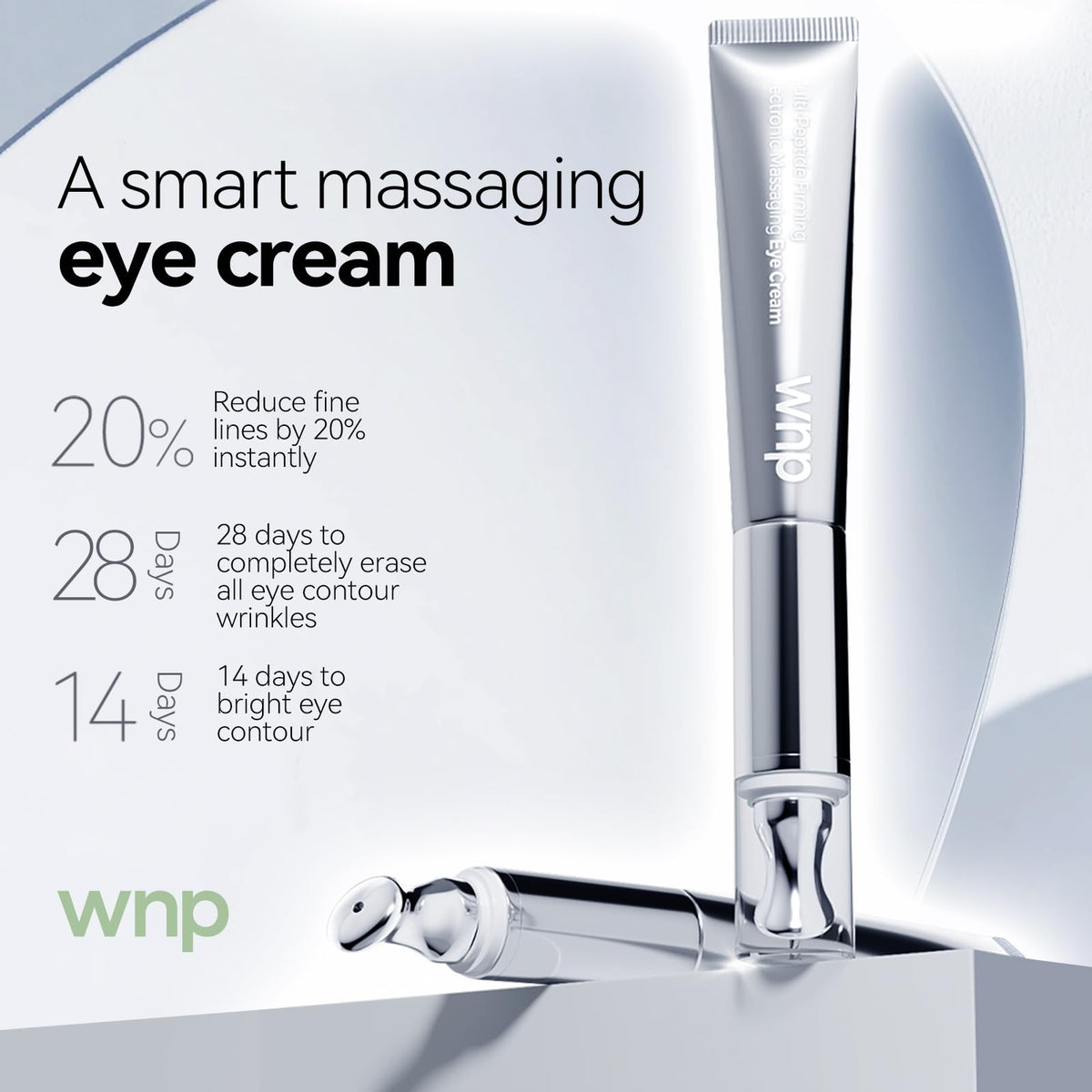 WNP cream texture swirl highlighting smooth absorbent formula benefits