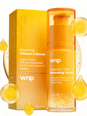 WNP front packaging showing bottle and box, highlighting clean formulation benefits
