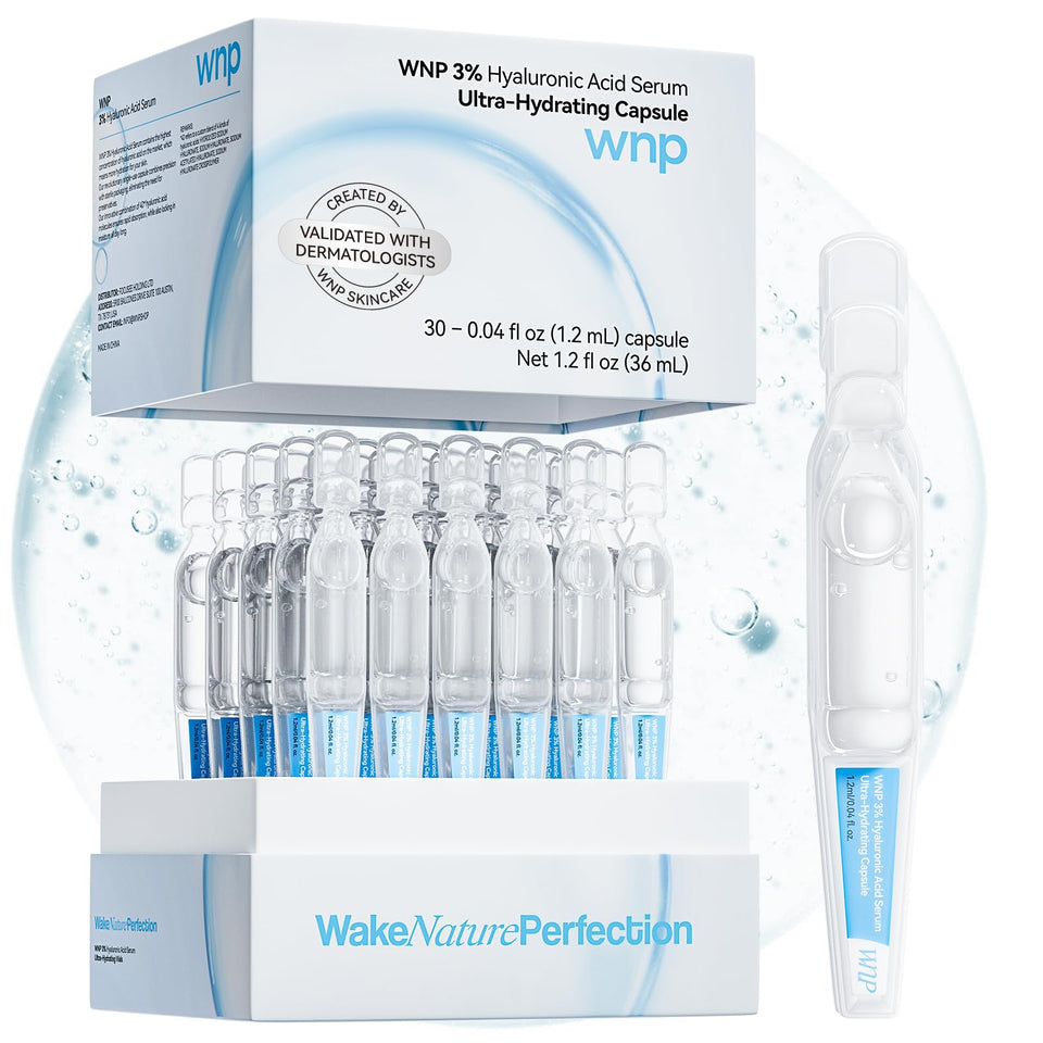 WNP front packaging showing sterile single-use vials and brand benefit