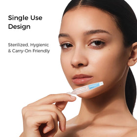 WNP vial on bathroom counter with towel, everyday routine convenience benefit