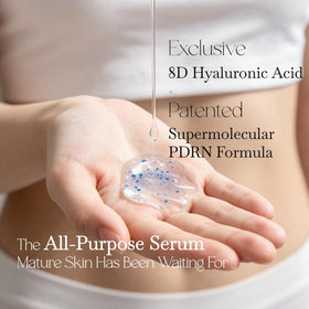 WNP open vial with serum drop demonstrating precise dosing and easy application
