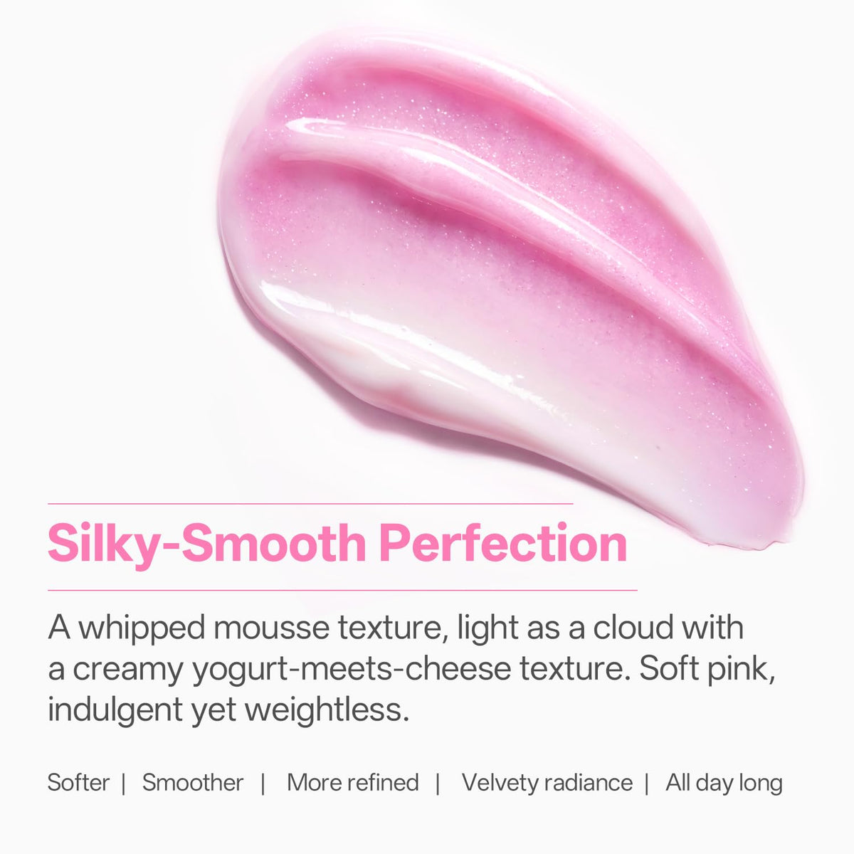 WNP texture close-up highlighting creamy hydration for smooth skin