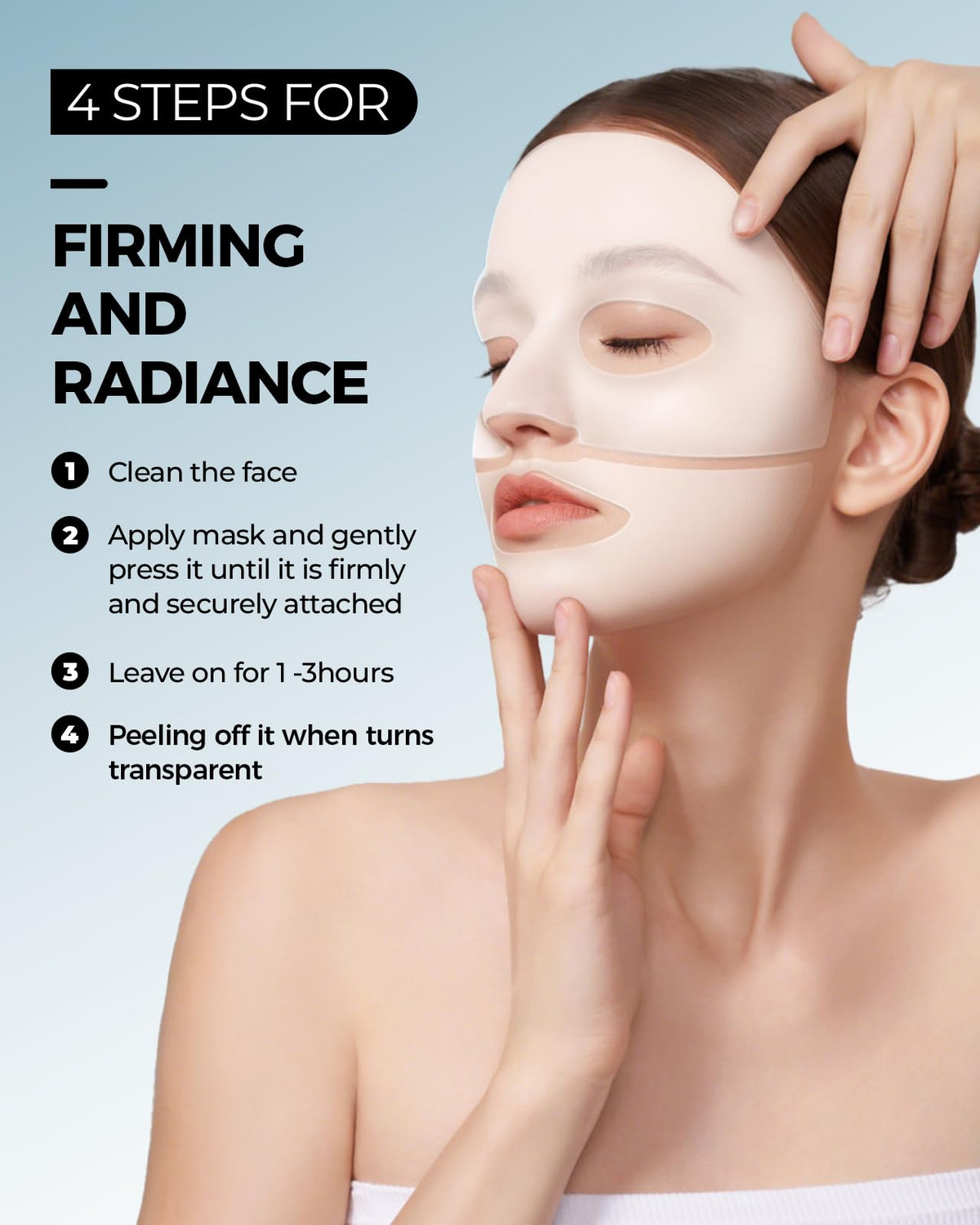 Wokatta masks next to skincare bottles suggesting complementing routine benefit
