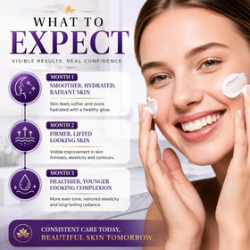 Generic Wonder-Lift applied to cheek showing immediate tightening and lifted look