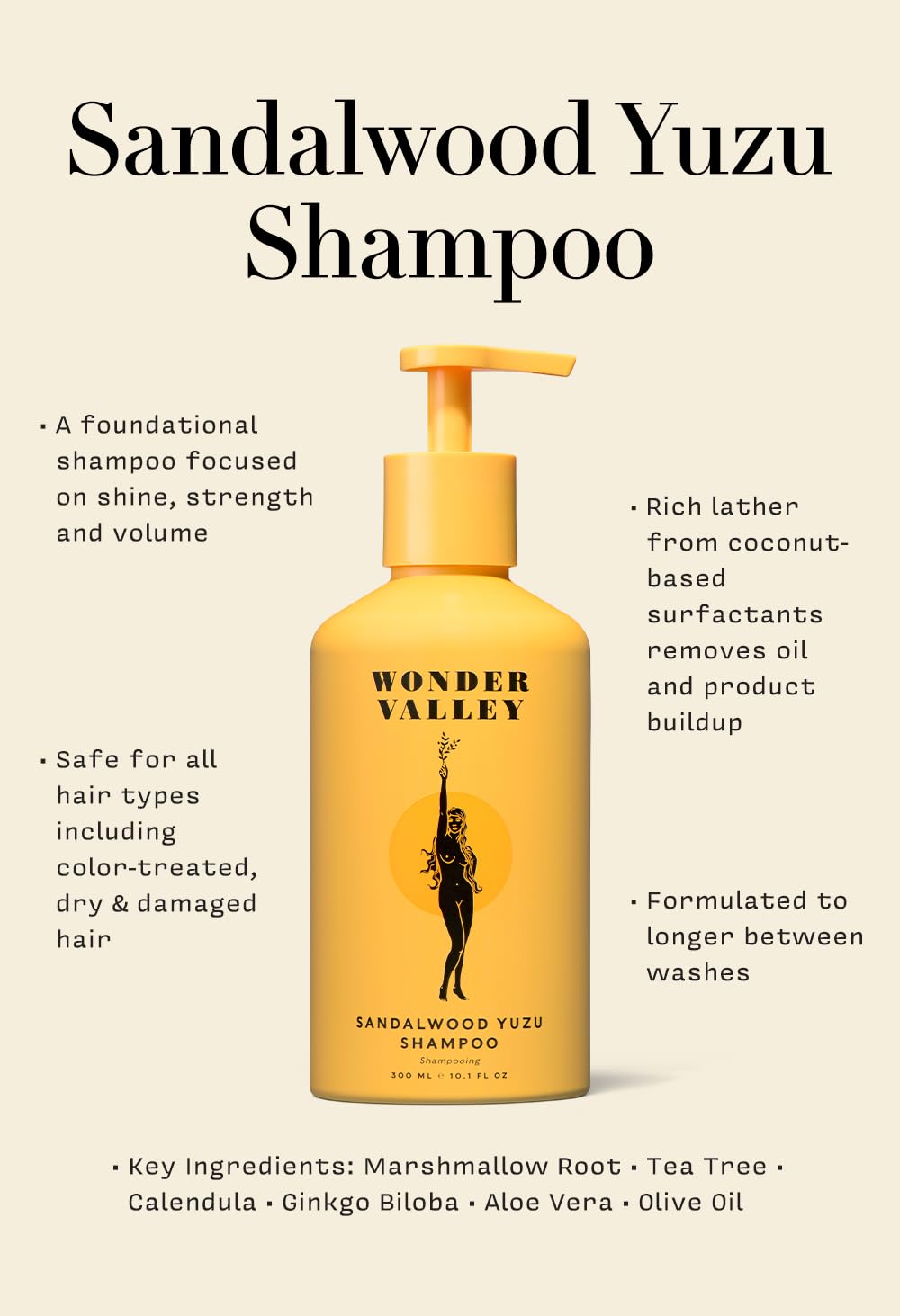 WONDER VALLEY conditioner cream consistency illustrating lightweight hydration