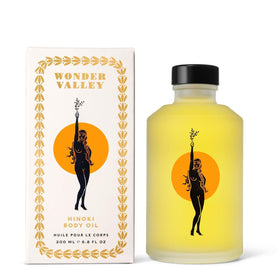 WONDER VALLEY bottle front view showing label and 200 ml size for clear identification
