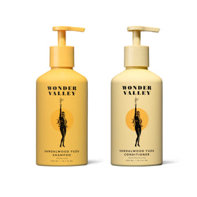 WONDER VALLEY front packaging showing both bottles and benefits