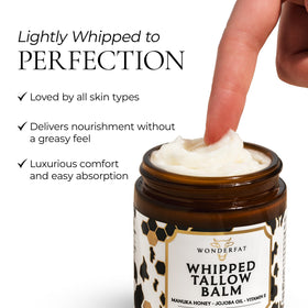 Wonderfat on a bathroom shelf in lifestyle setting showing everyday use